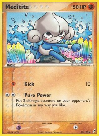 Meditite 056/100  Crystal Guardians - Common