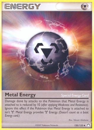 Metal Energy 120  - Reverse Holofoil Mysterious Treasures - Uncommon