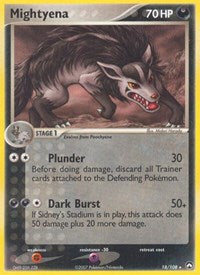 Mightyena (18/108) [Power Keepers]