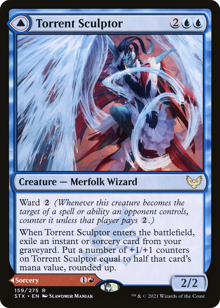 Torrent Sculptor (STX-159) - Strixhaven: School of Mages
