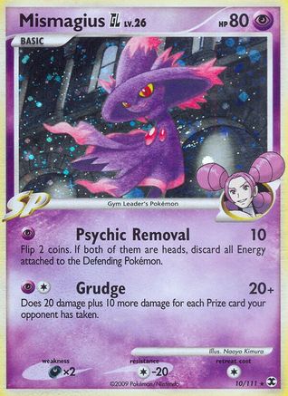 Mismagius GL 010  - Reverse Holofoil Rising Rivals - Holo Rare