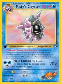 Misty's Cloyster (029/132) [Gym Heroes]