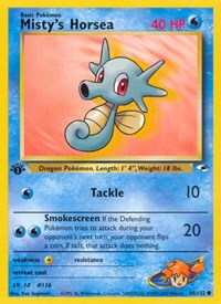 Misty's Horsea (086/132) [Gym Heroes]