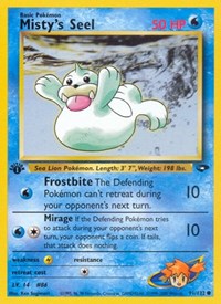 Misty's Seel (091/132) [Gym Challenge]