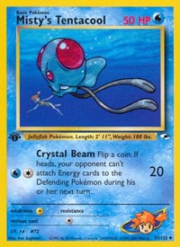 Misty's Tentacool (57) (057/132) [Gym Heroes]