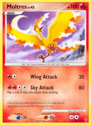 Moltres (36) 036  Supreme Victors - Rare