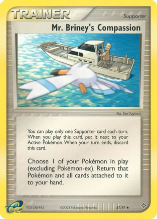 Mr. Briney's Compassion 087  - Reverse Holofoil Dragon - Uncommon