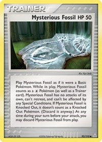 Mysterious Fossil (92/110) [Holon Phantoms]