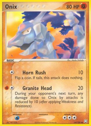 Onix 069/109  Team Rocket Returns - Common