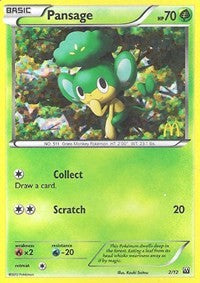 Pansage - 2/12 (002/012) [McDonald's Promos 2012]