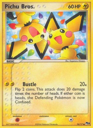 Pichu Bros. 016  POP Series 3 - Common