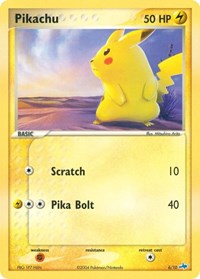 Pikachu (6/10) [EX Trainer Kit 1: Latias & Latios]