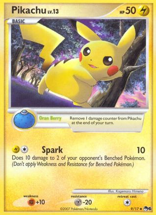 Pikachu 009  - Holofoil POP Series 6 - Common