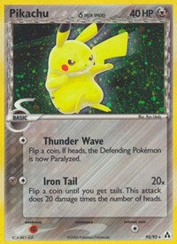 Pikachu (Delta Species) (93/92) [Legend Maker]