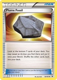 Plume Fossil (93/101) [Noble Victories]
