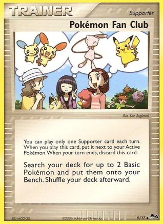 Pokemon Fan Club 009  POP Series 4 - Uncommon