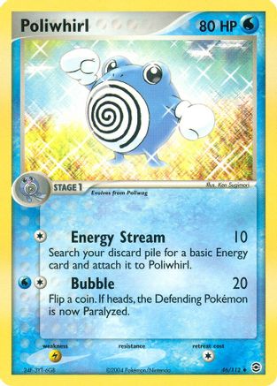 Poliwhirl 046  FireRed & LeafGreen - Uncommon