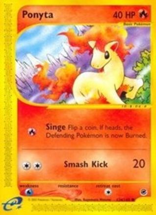 Ponyta 126/165  Expedition - Common
