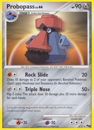Probopass 004  - Holofoil POP Series 8 - Rare
