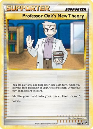Professor Oak's New Theory 083/95  - Reverse Holofoil Call of Legends - Uncommon