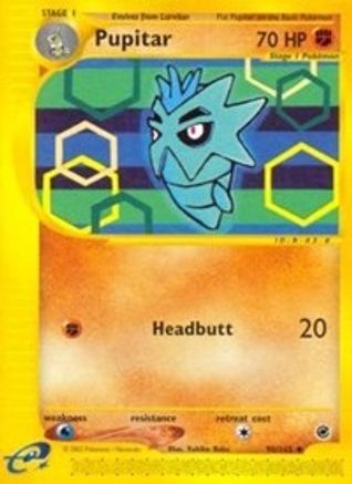 Pupitar 090  - Reverse Holofoil Expedition - Uncommon