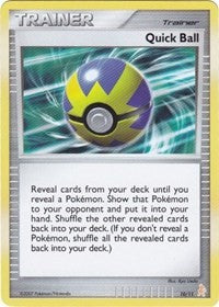 Quick Ball (10/11) [DP Trainer Kit: Manaphy & Lucario]