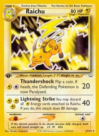 Raichu (21/64) [Neo Revelation]