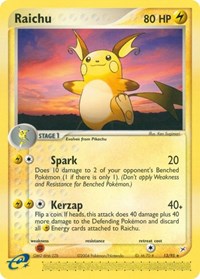 Raichu (13/95) [Team Magma vs Team Aqua]