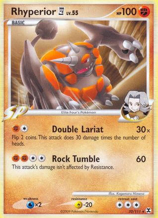 Rhyperior E4 032  Rising Rivals - Rare
