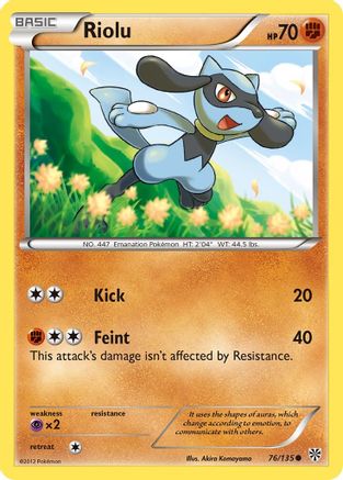 Riolu (76) 076  Plasma Storm - Common