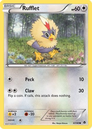 Rufflet (87) 087  Emerging Powers - Uncommon