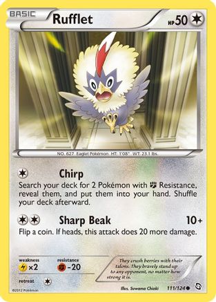 Rufflet 111  Dragons Exalted - Common