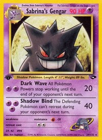 Sabrina's Gengar (029/132) [Gym Challenge]
