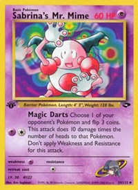 Sabrina's Mr. Mime (059/132) [Gym Challenge]