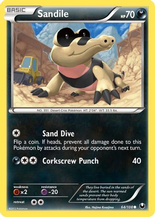 Sandile 064  Dark Explorers - Common