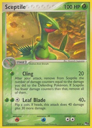 Sceptile 004  POP Series 1 - Rare