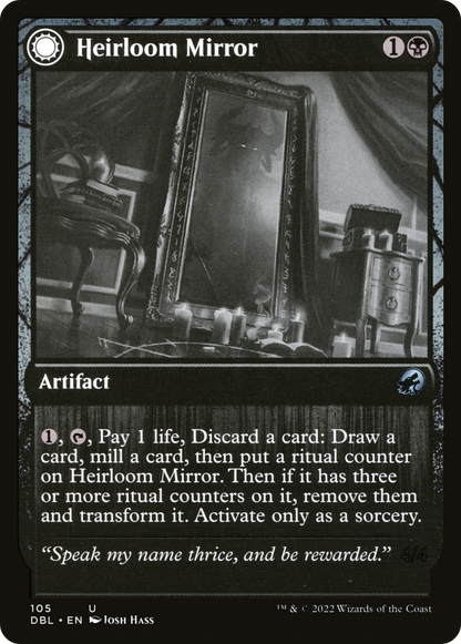 Heirloom Mirror (DBL-105) - Innistrad: Double Feature: (Double Faced Transform)