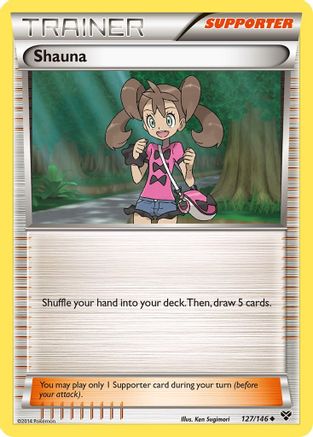 Shauna 127  - Reverse Holofoil XY Base Set - Uncommon