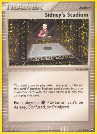 Sidney's Stadium 082  - Reverse Holofoil Power Keepers - Uncommon