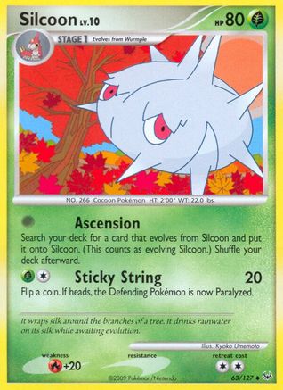 Silcoon 063  - Reverse Holofoil Platinum - Uncommon