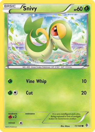 Snivy 011  Boundaries Crossed - Common