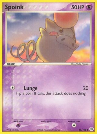 Spoink 066/106  Emerald - Common