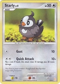 Starly (7/11) [DP Trainer Kit: Manaphy & Lucario]