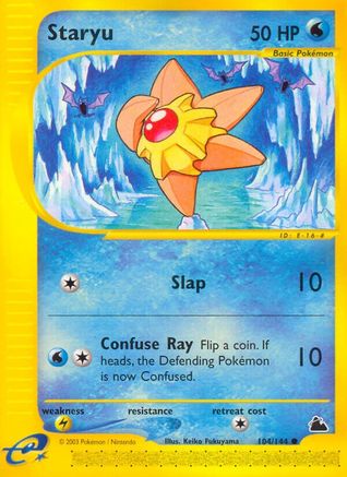 Staryu (104) 104  Skyridge - Common