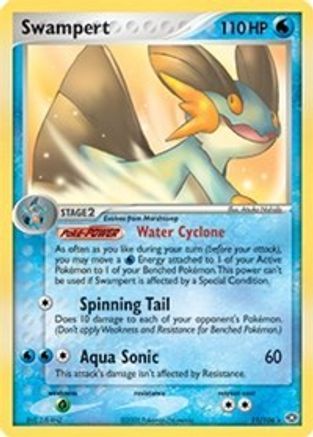 Swampert 011/106  Deck Exclusives - Rare