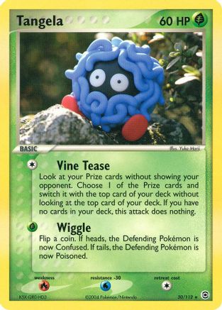 Tangela 030  FireRed & LeafGreen - Rare