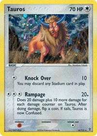 Tauros (16/112) [FireRed & LeafGreen]