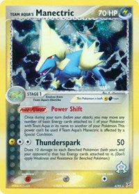 Team Aqua's Manectric - 4/95 (4/95) [Team Magma vs Team Aqua]