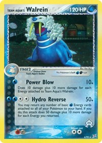 Team Aqua's Walrein (6/95) [Team Magma vs Team Aqua]