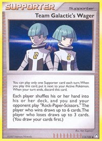 Team Galactic's Wager (115/123) [Mysterious Treasures]